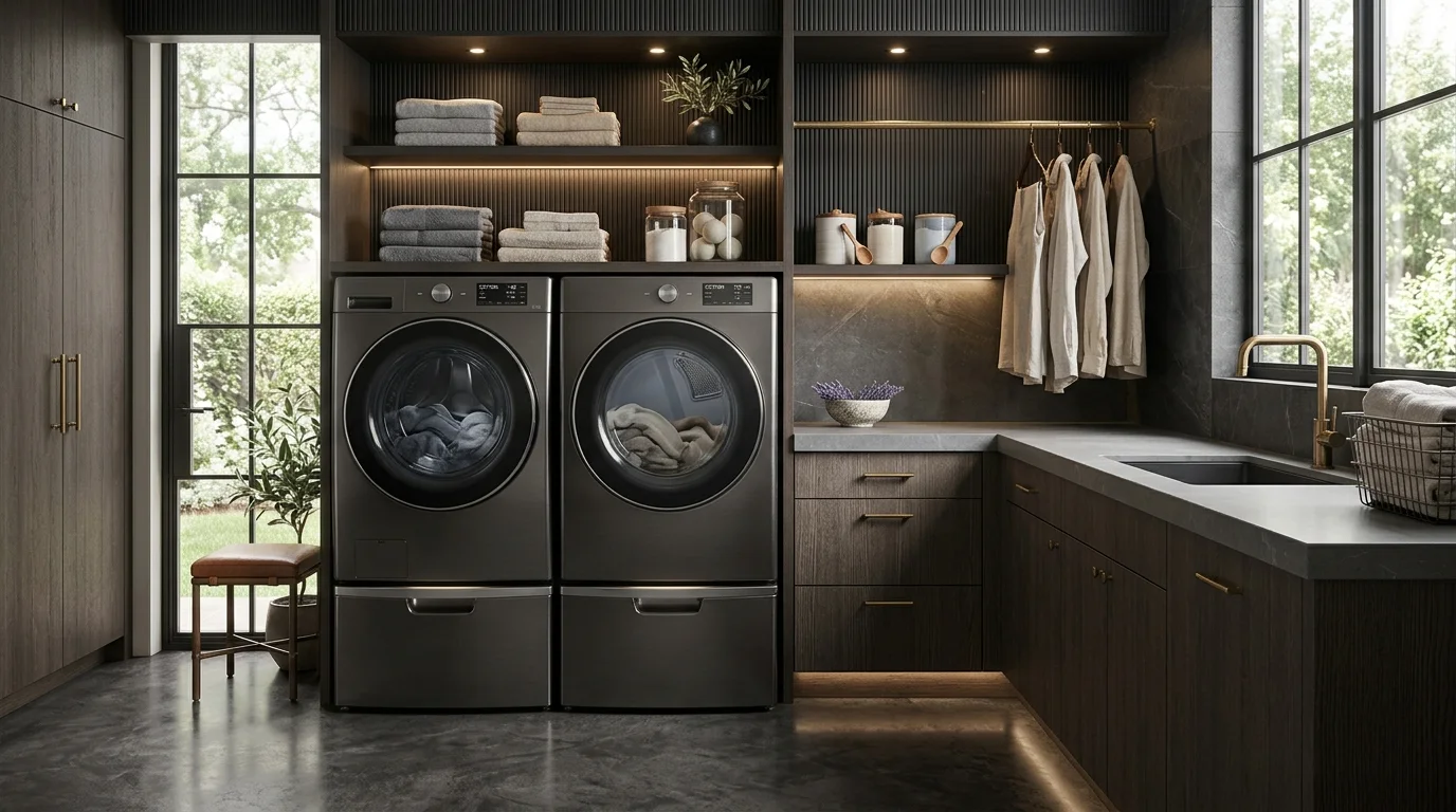Titanium Elite Graphite Laundry Suite