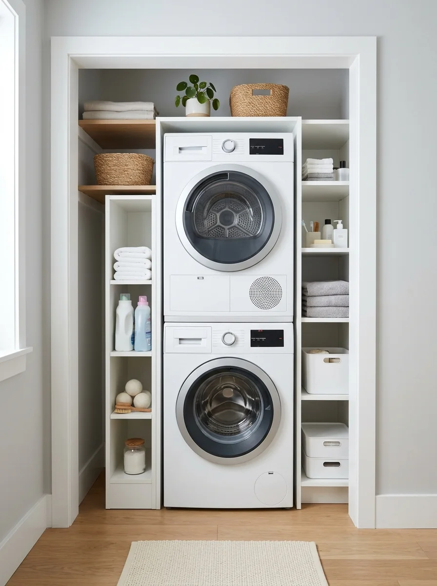 TowerPro 27" Stacked Washer & Dryer